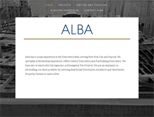 Tablet Screenshot of albademo.com